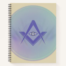 Caderno Símbolo de Olho Abstrato – Artístico Minim