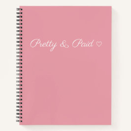 Caderno Simples, Bonito e Feito com Coração