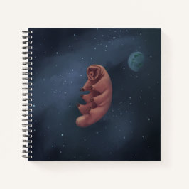caderno Space Tardigrado
