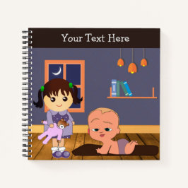 Caderno TeddyTots - Diário Adorável de Ursinho de
