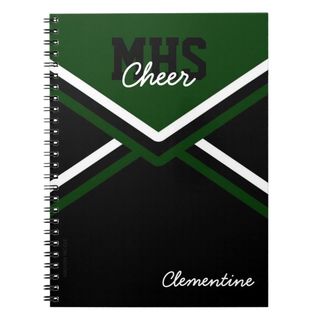 Caderno uniforme da escola do cheerleader (Frente)