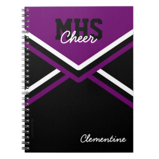 Caderno uniforme da escola do cheerleader
