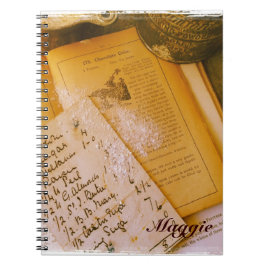 caderno velho das receitas