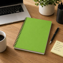Caderno Verde Caderno Espiral Diário
