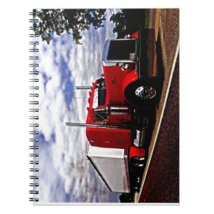 Caderno vermelho de Sensenig Peterbilt 379
