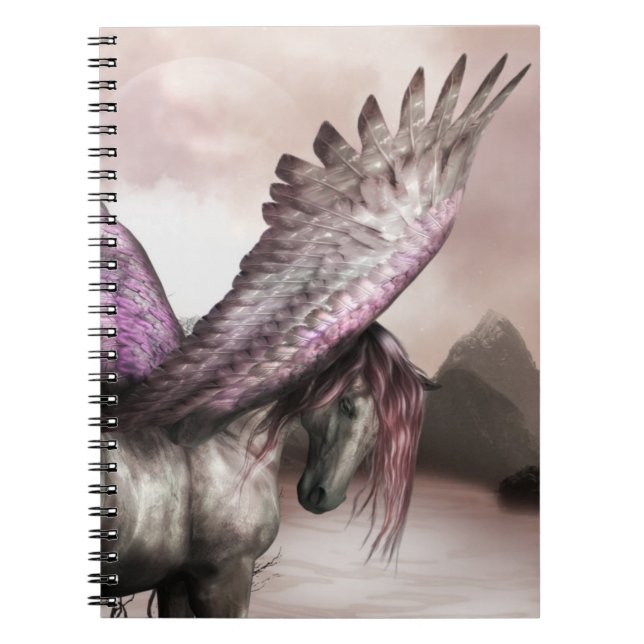 Caderno voado de Pegasus (Frente)