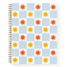 Caderno Xadrez Explosão Solar Listrada - L