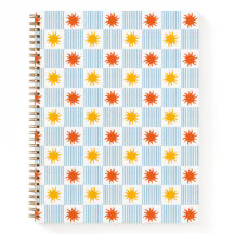 Caderno Xadrez Explosão Solar Listrada - M