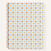 Caderno Xadrez Explosão Solar Listrada - S