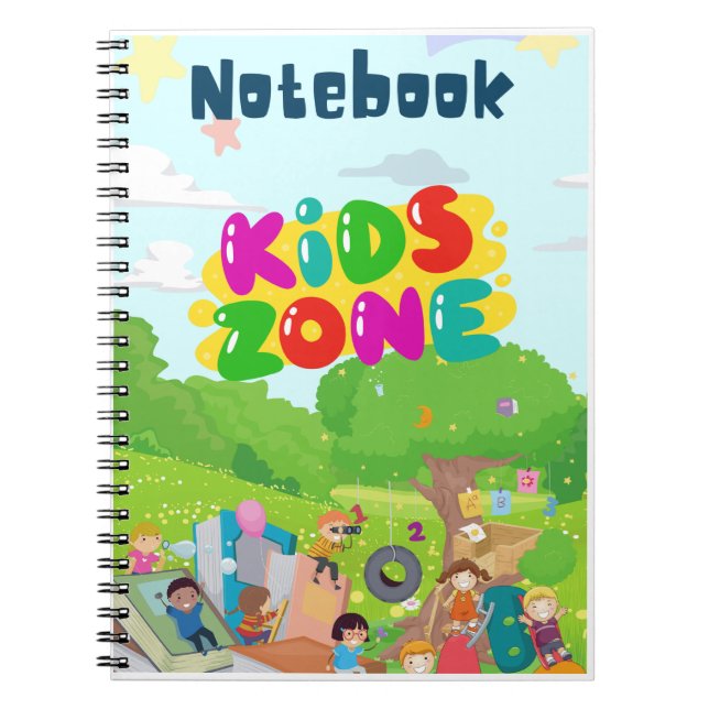 Caderno Zona Infantil Dino Fofo (Frente)