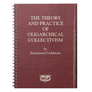 Cadernos 1984 da capa do livro de Goldstein