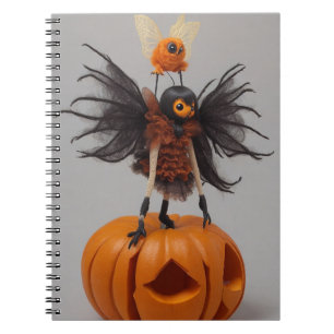 Cadernos assustadores de Halloween de Fantasmas e