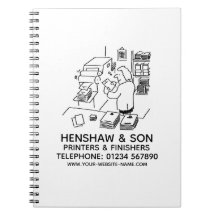 Cadernos de Impressoras e Acabadoras