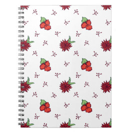 Cadernos Espirais de Flores para Escrita Criativa