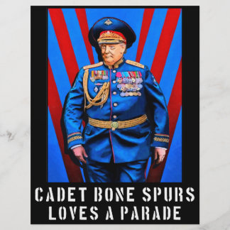 Cadet Bone Spurs Folheto Político