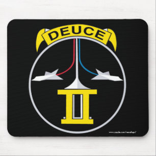 Cadete Squadon de USAFA 2" empate" Mousepad da tau