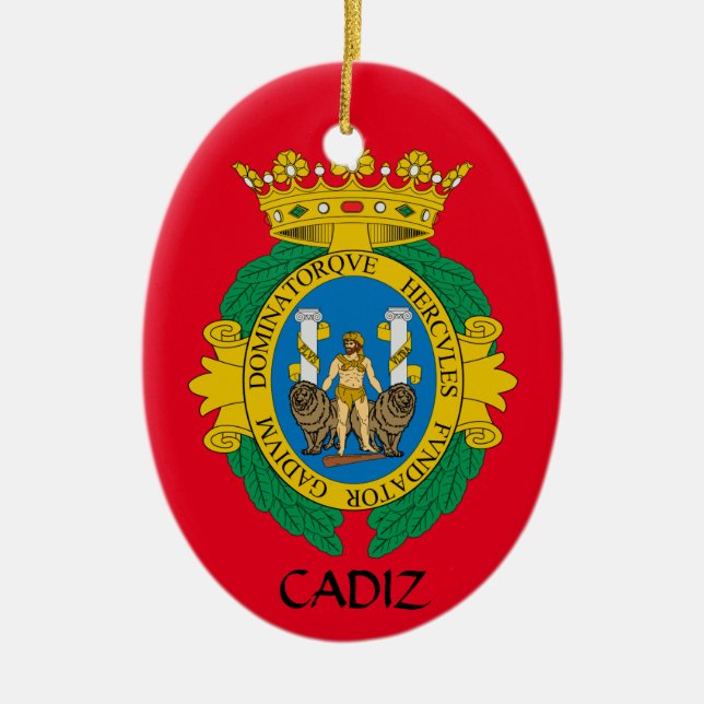 Cadiz*, enfeites de natal da espanha (Frente)