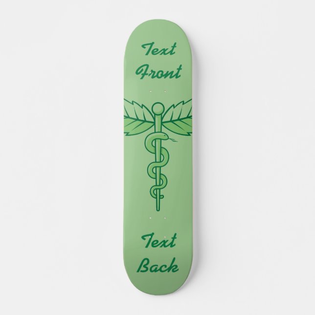 Caduco com Folha de skate (Frente)