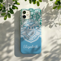Caelum Mandala Personalized iPhone Case