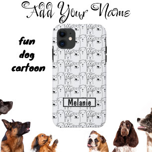 Cães Bonitos Nome Cartoon Case-Mate capas de iphon