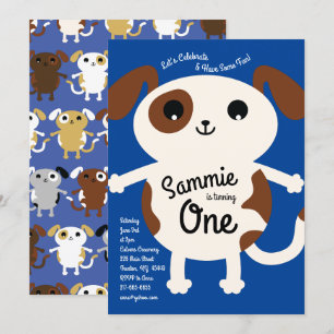 Cães Cachorros Cachorros Coloridos Convites ao pri