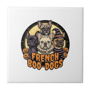 Cães de Boo Franceses Design de Bulldog Francês de