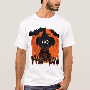 Cães de camiseta de Halloween