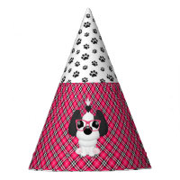 Cães de filhote de cachorro de Shihtzu chapéus de