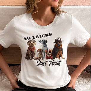 Cães de Halloween Sem Truques Só Guloseimas