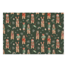 Cães de Natal com German shepherd de Água