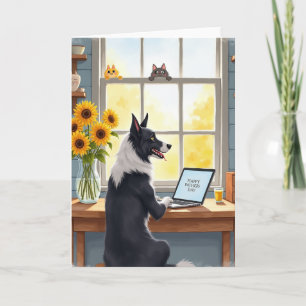 Cães Dia dos Pais Doce Cartão de Laptop