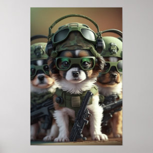 Cães do Exército de poster