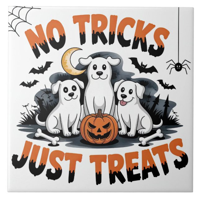 Cães Fantasmas Spooky | Design de Cachorro Bonito  (Frente)