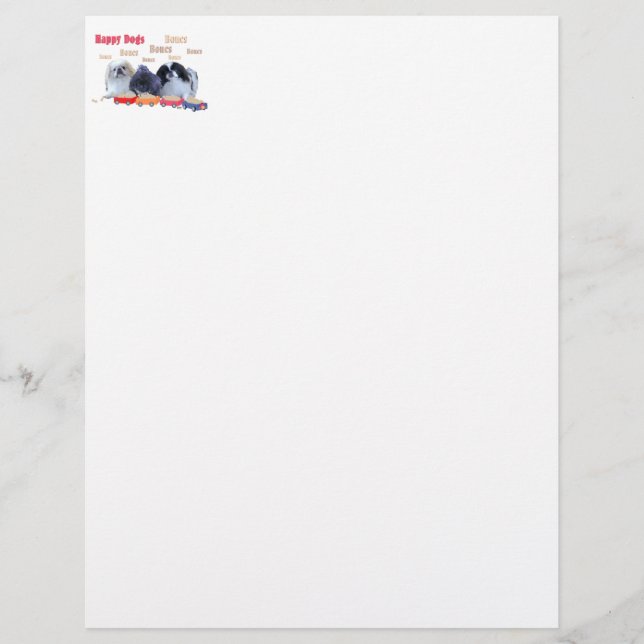 Cães Felizes Ossos (Frente)