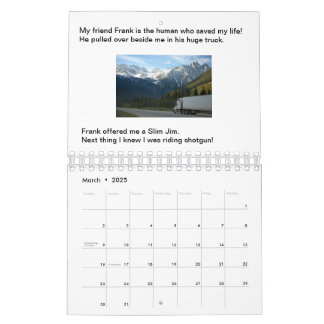 Cães Nunca Desistem do Calendário do Storybook