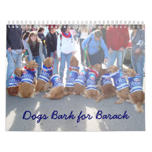 Cães para o calendário de Obama