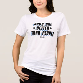 Cães São Melhores [Preto/Azul]