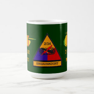 Café 2/34th Armadura caneca M48A3 & M113 de VSR