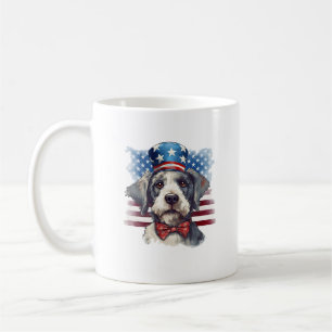 Café 4 de julho Mug   Caneca Patriótica