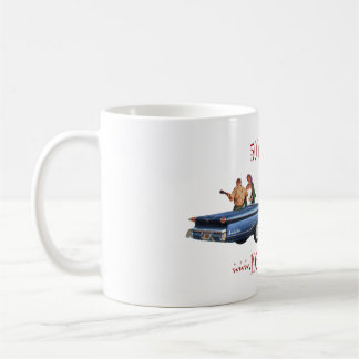 Café 50 anos de caneca do divertimento