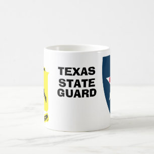 Café 8o CANECA da GUARDA do ESTADO de TEXAS do