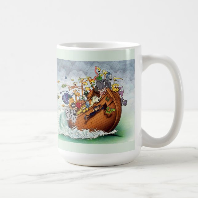 Café A arca e a caneca titânica de Noah (Direita)