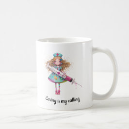 Café A Bondade É Minha Vocação – Caneca de Enfermeira