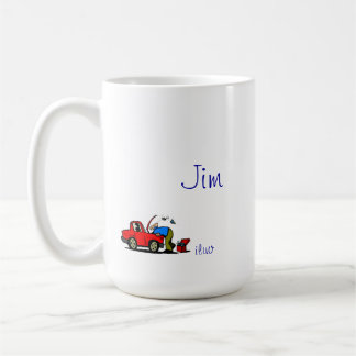 Café A caneca automotriz 2 de Jim