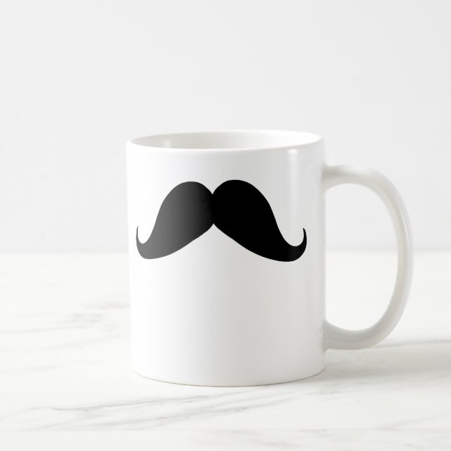 Café A caneca carnudo de Stache (Direita)