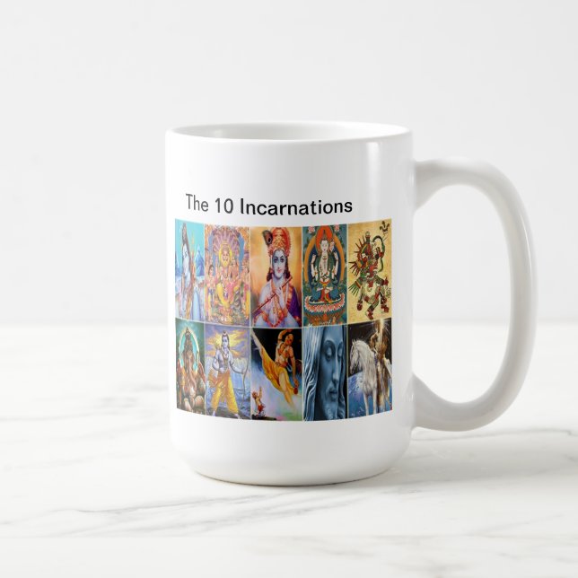 Café A caneca de 10 encarnações (Direita)