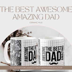 Café A Caneca de Cerâmica do Melhor Pai Incrível Fantás
