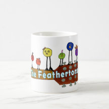 A caneca de Feathertons