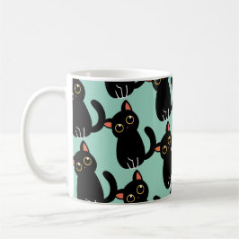 Café A Caneca de Gato Preto Mais Fofa Presente Para Ama