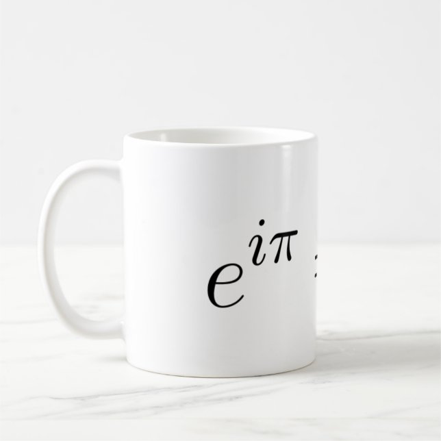 Café A caneca de identidade de Euler (Esquerda)
